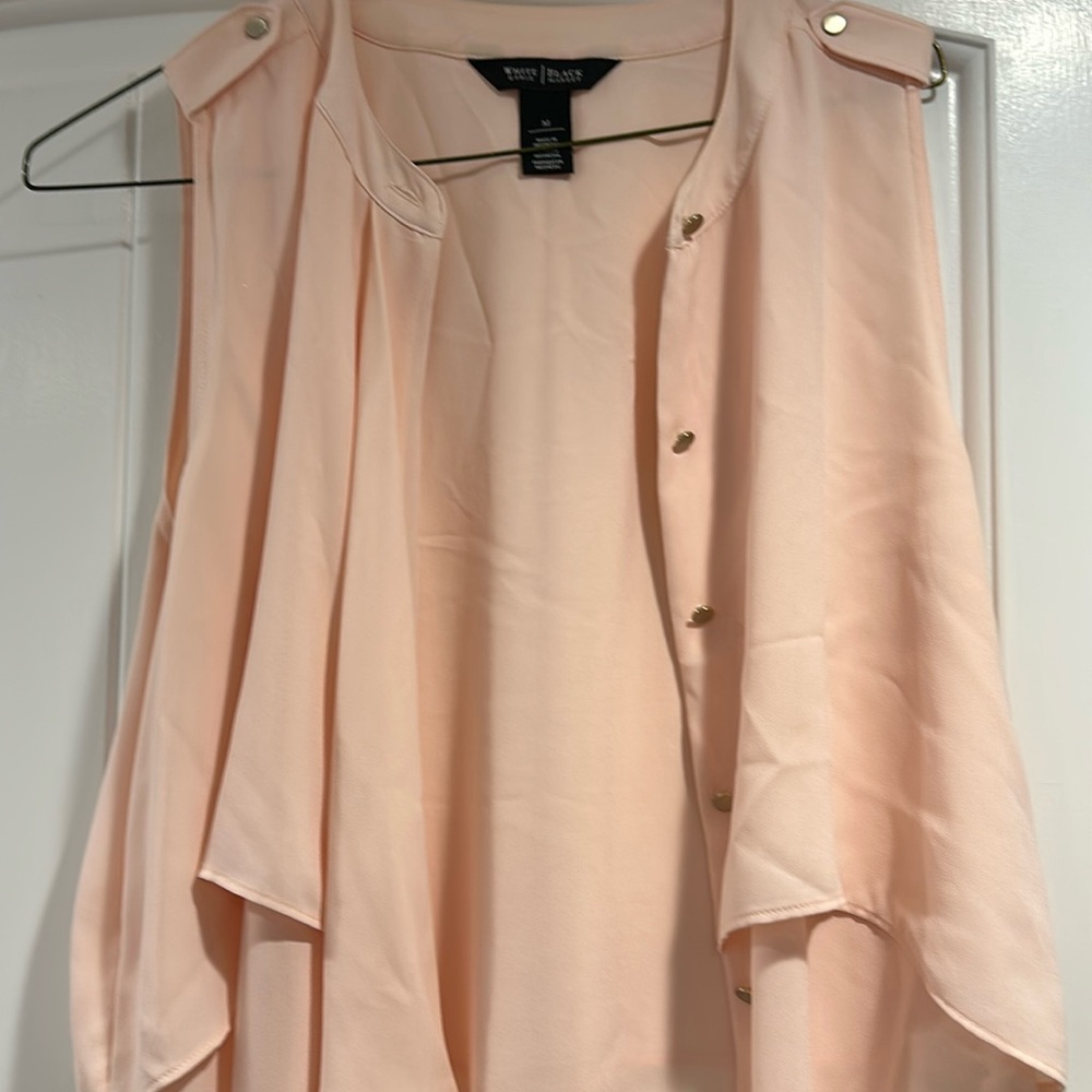 White House Black Market Peach Tunic